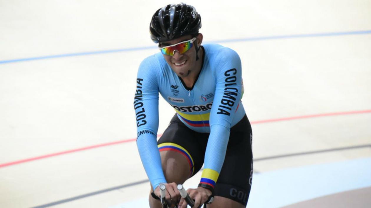 Cristian Ortega, pedalista del Atlántico. 