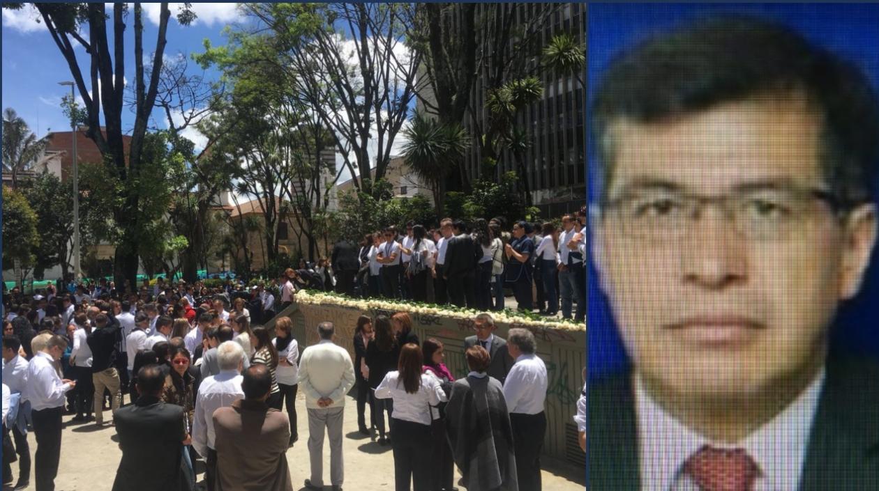 Este viernes sus compañeros le hicieron un homenaje.