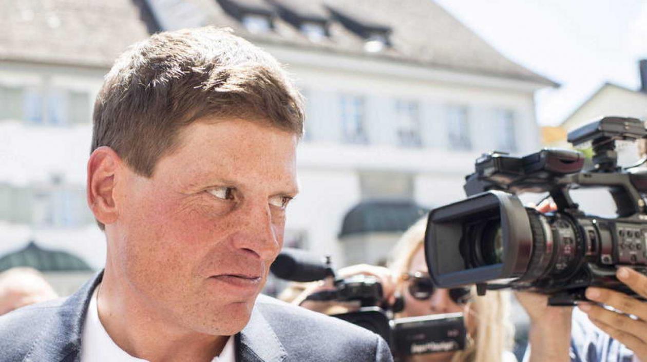 Jan Ullrich, exciclista alemán. 
