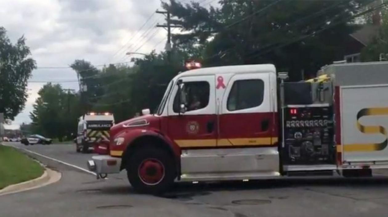 El incidente se produjo en un complejo de apartamentos.