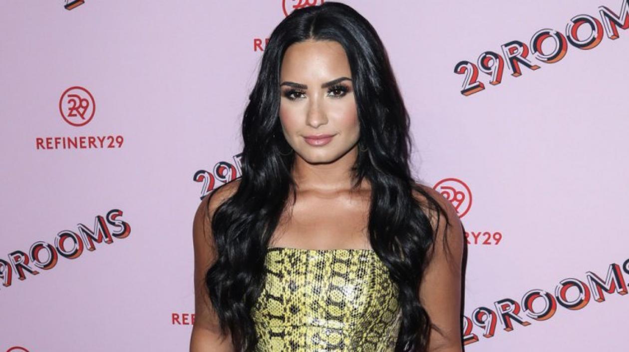 Demi Lovato, cantante.