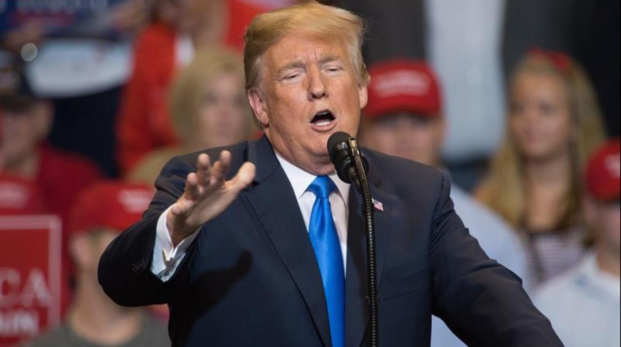 Donald Trump, presidente de Estados Unidos.