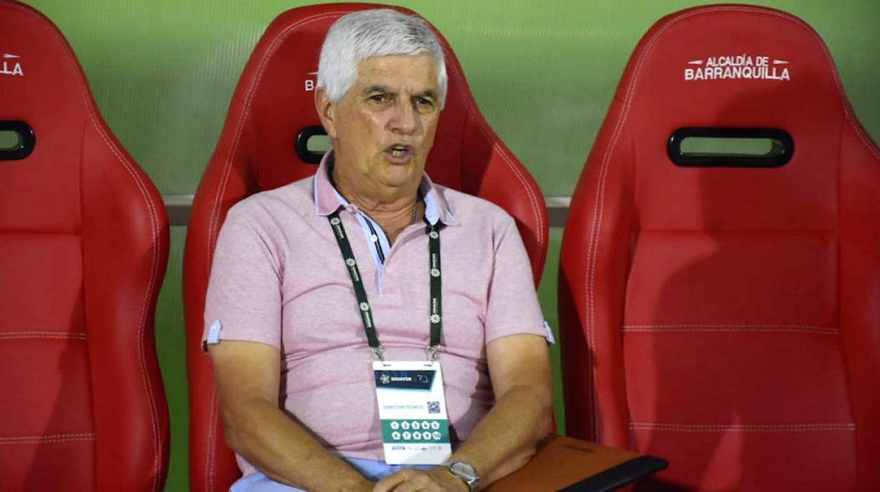 Julio Comesaña, DT del Junior.