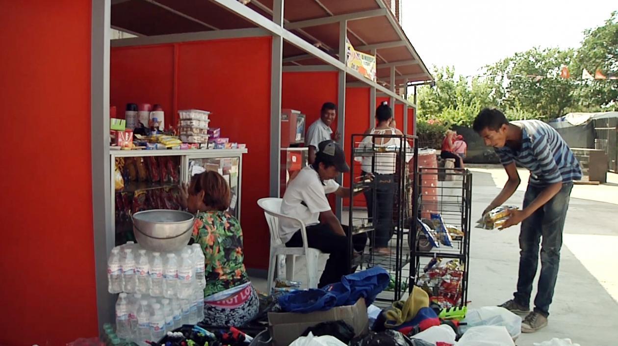 Reubicación temporal en casetas 