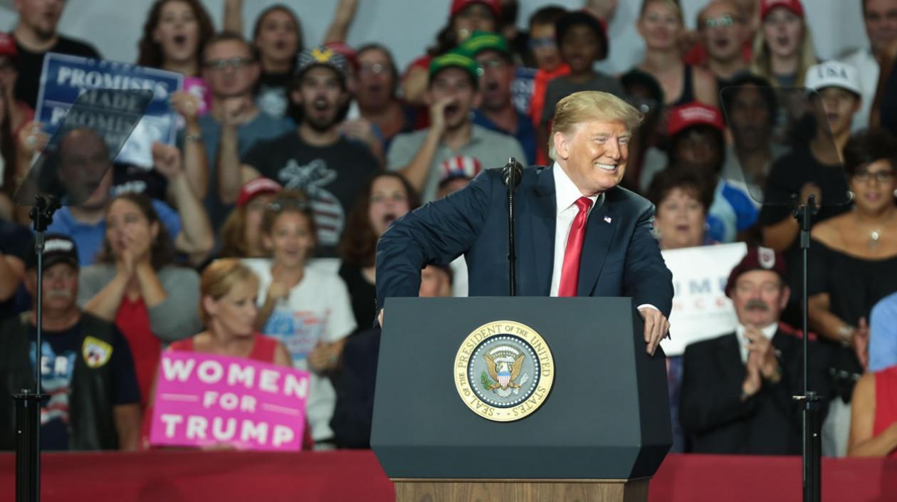 El presidente de Estados Unidos, Donald J. Trump