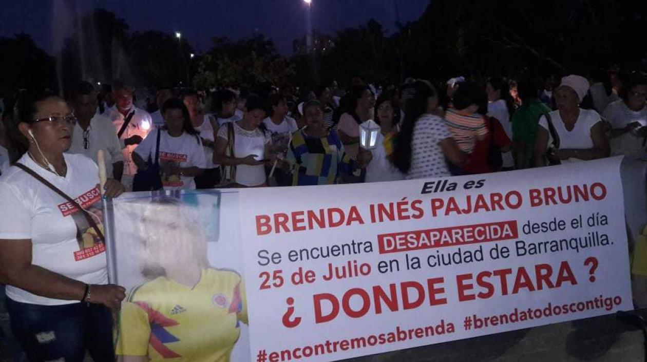 Imágenes de la protesta en la Plaza de la Paz. 
