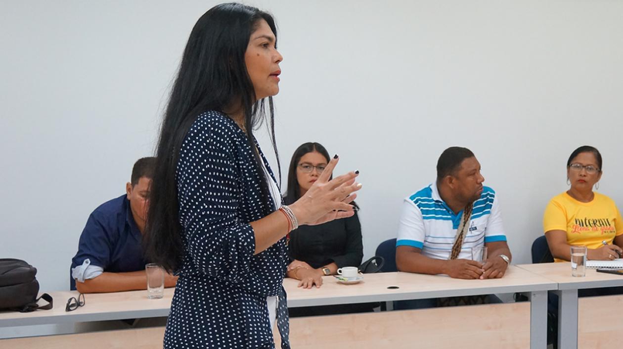 Sandra Plata, Directora de la ESAP.