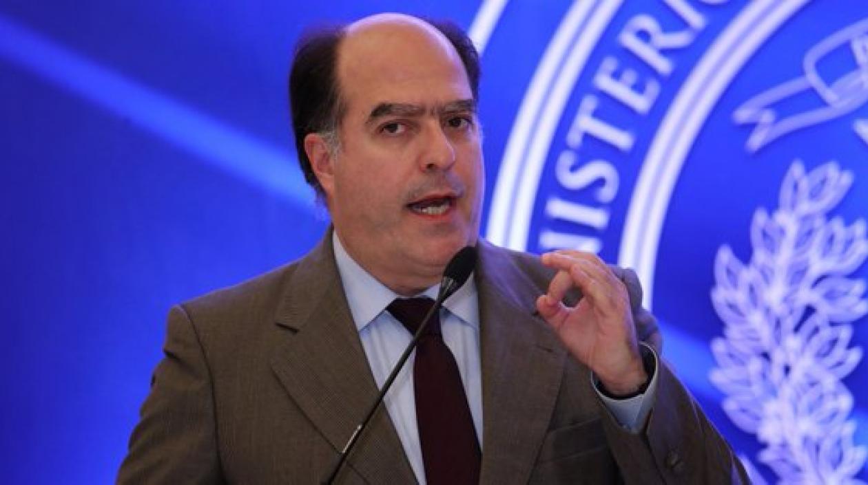  Julio Borges, líder opositor venezolano.