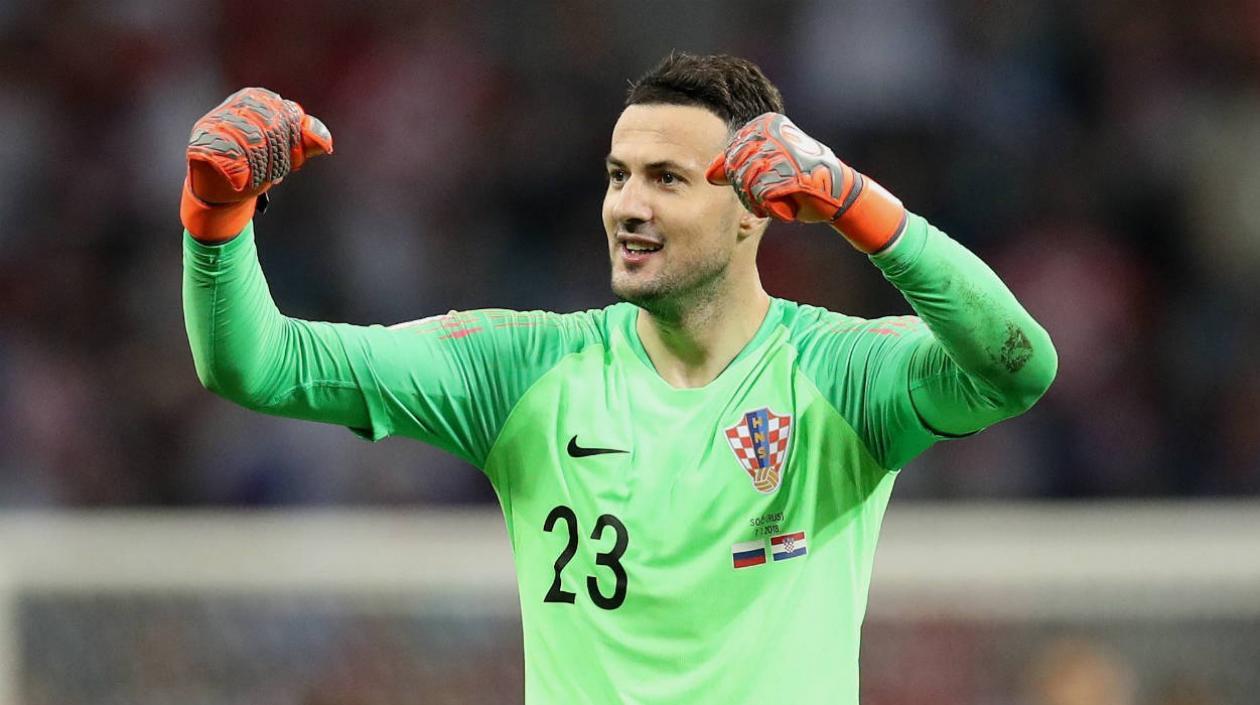 Danijel Subasic, portero de Croacia. 