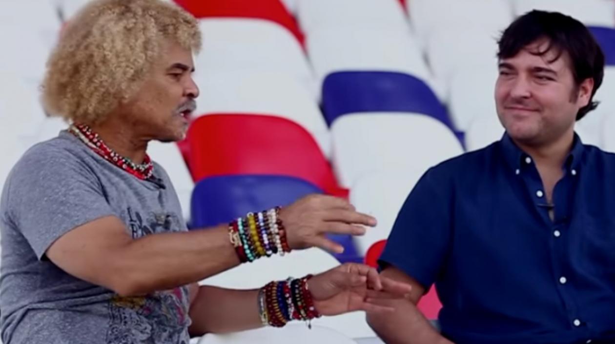 Pibe Valderrama fue el invitado a la serie Hablando con Jaime Pumarejo.