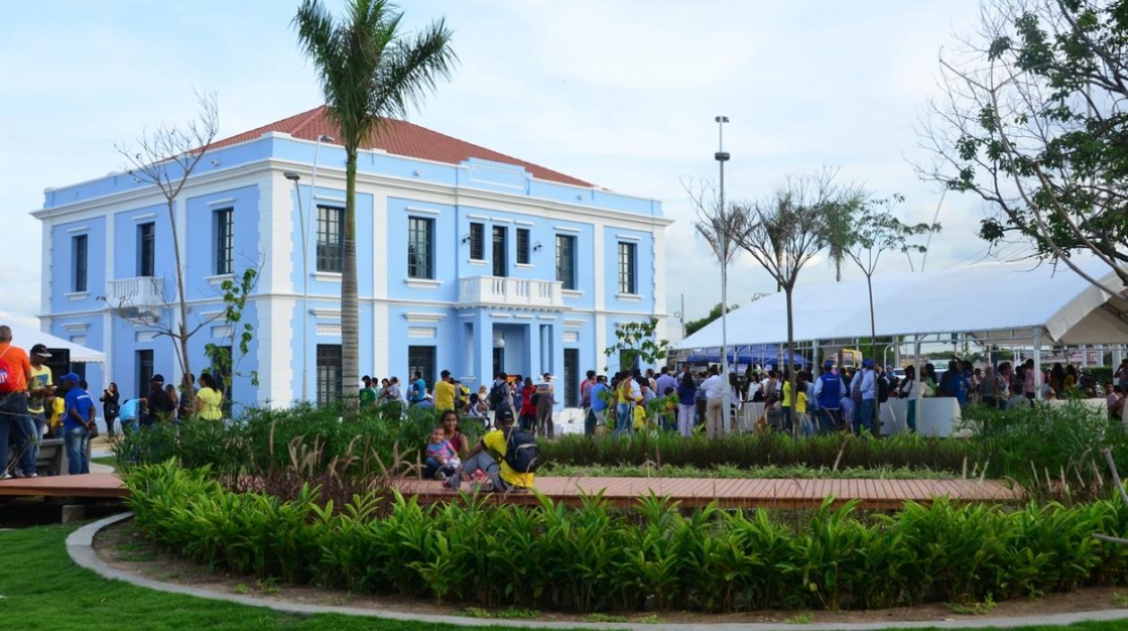 Edificio patrimonial de la Intendencia Fluvial.
