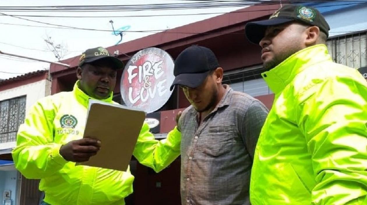 La Policía Nacional capturó a un hombre identificado con el alias de Fabián