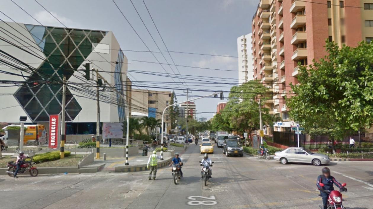 Los delincuentes interceptaron a la pensionada en la calle 82 con carrera 49 C.