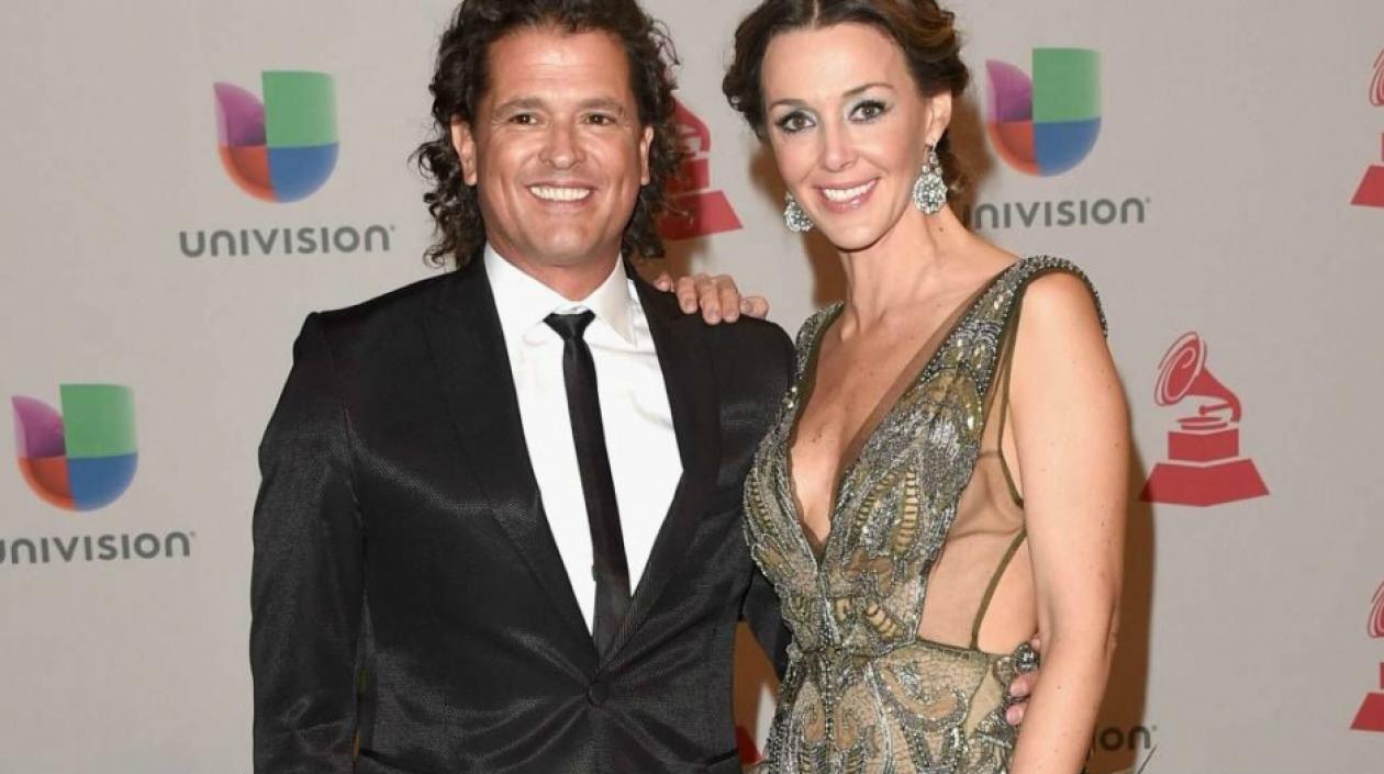 Carlos Vives y Claudia Helena Vásquez.