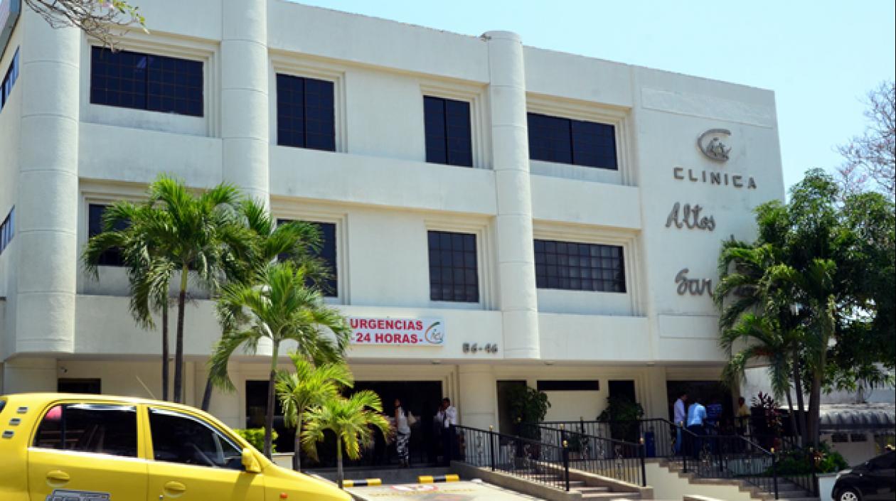 El hombre falleció en la Clínica Altos de San Vicente. 
