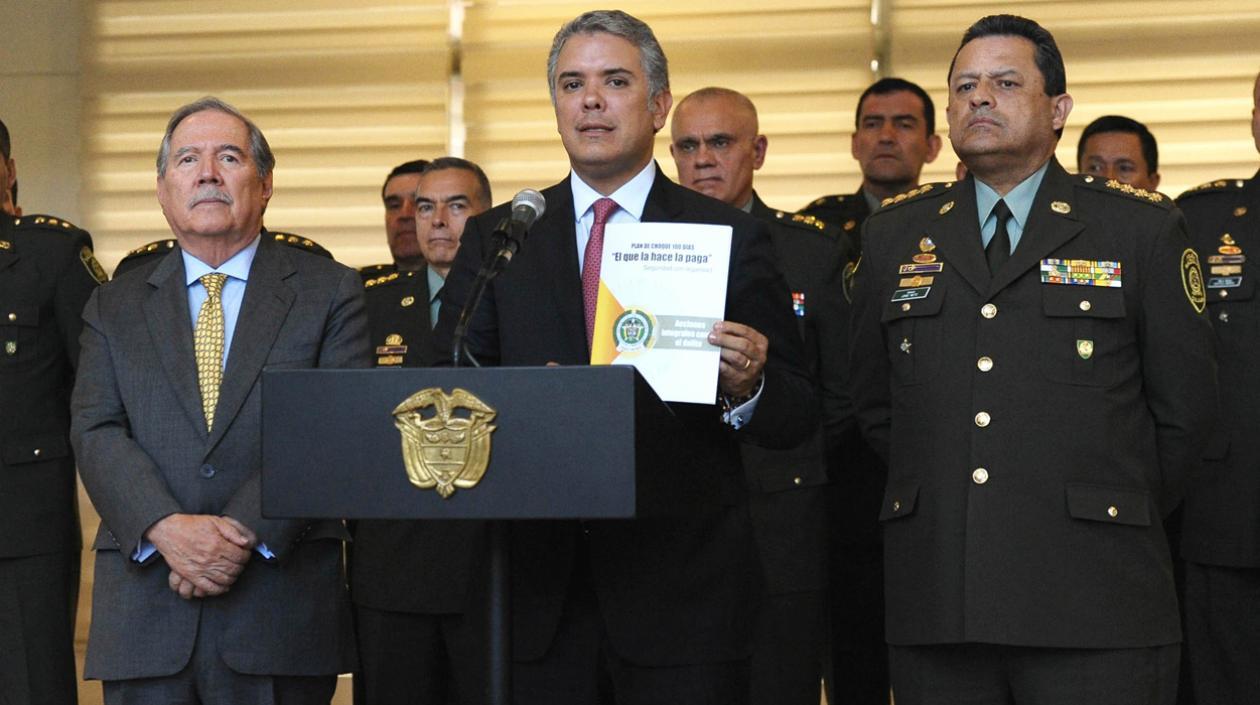 Iván Duque, presidente de Colombia.