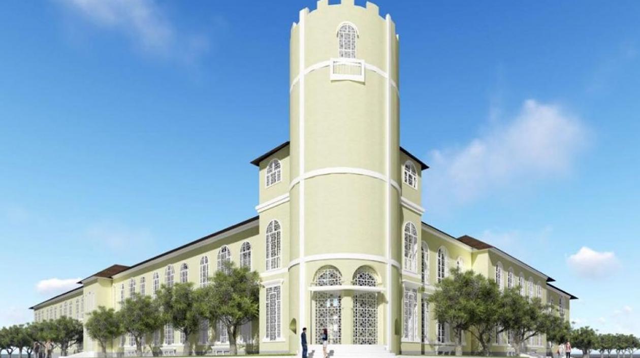 Render de la fachada del Codeba.