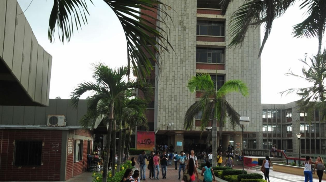 Interior de la Uniatlántico.