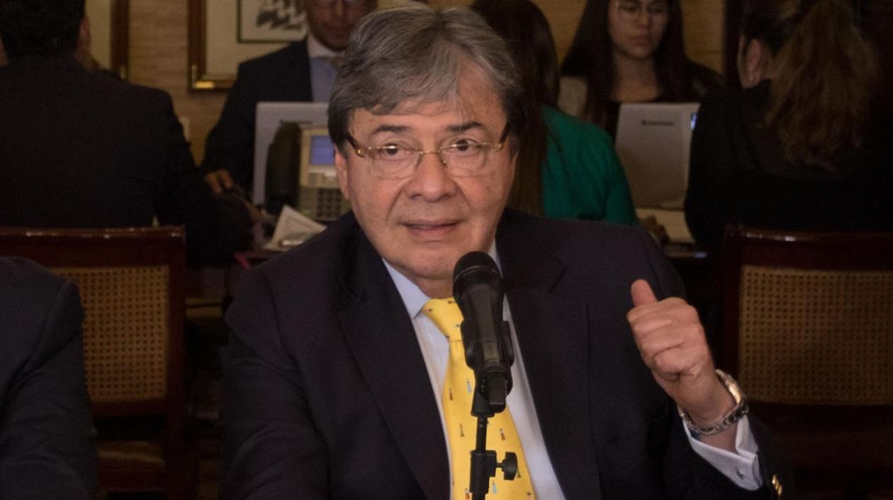 Canciller Carlos Holmes Trujillo 