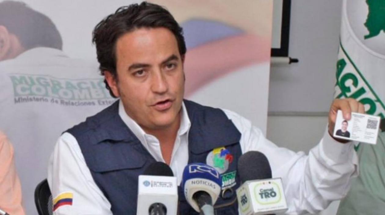 El Director General de Migración Colombia, Christian Krüger Sarmiento
