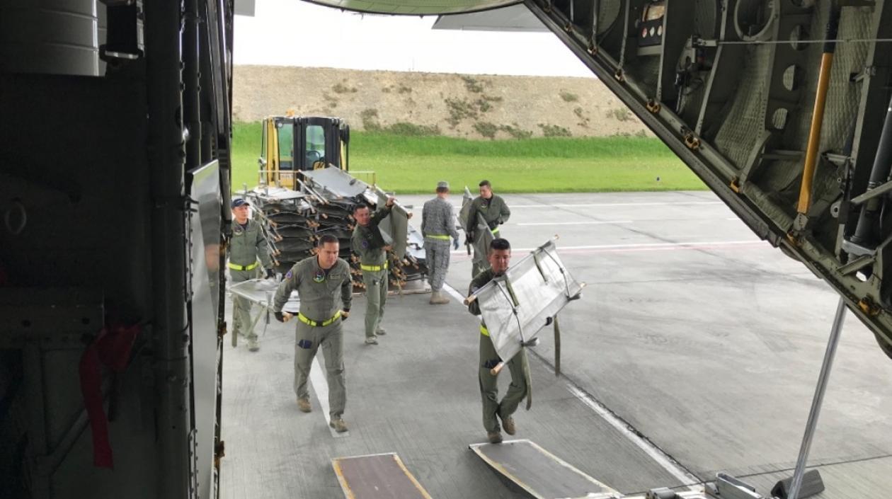 La Fuerza Aérea tiene previsto apoyar el traslado y repatriación de los cuerpos de los fallecidos en el accidente.