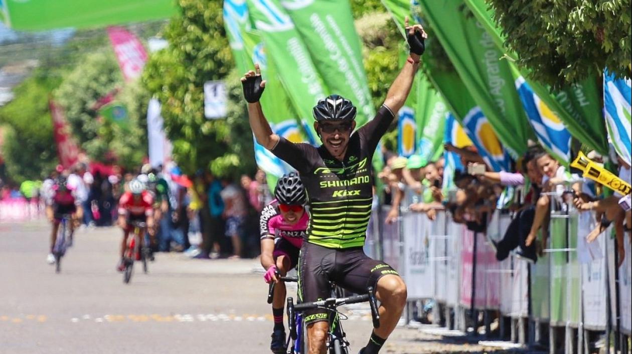 José Serpa, ciclista del GW Shimano. 