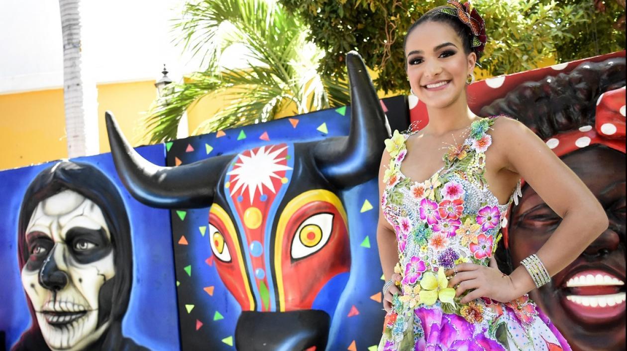 La Reina del Carnaval Valeria Abuchaibe.