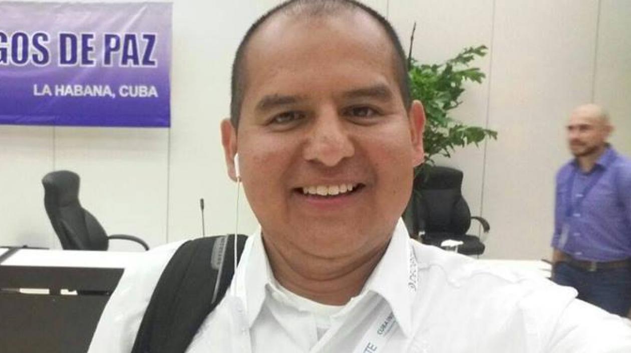 Mauricio Orjuela, periodista fallecido.