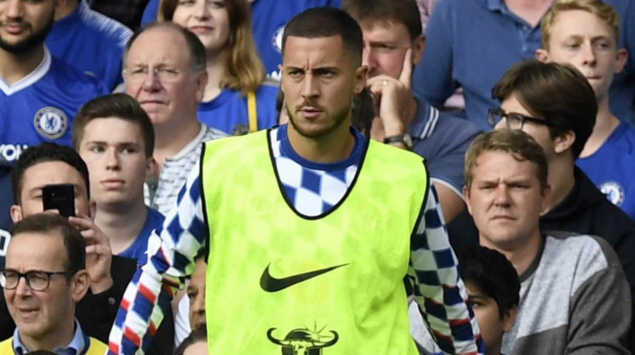 Eden Hazard, volante del Chelsea. 