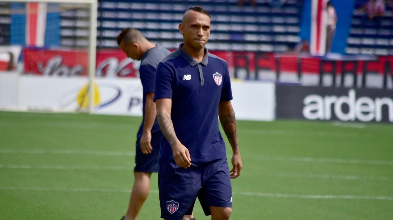 Jarlan Barrera, jugador de Junior. 