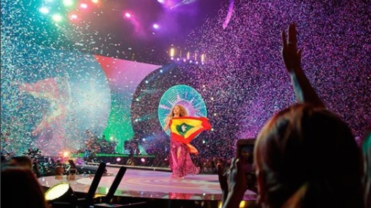 La cantante Shakira.