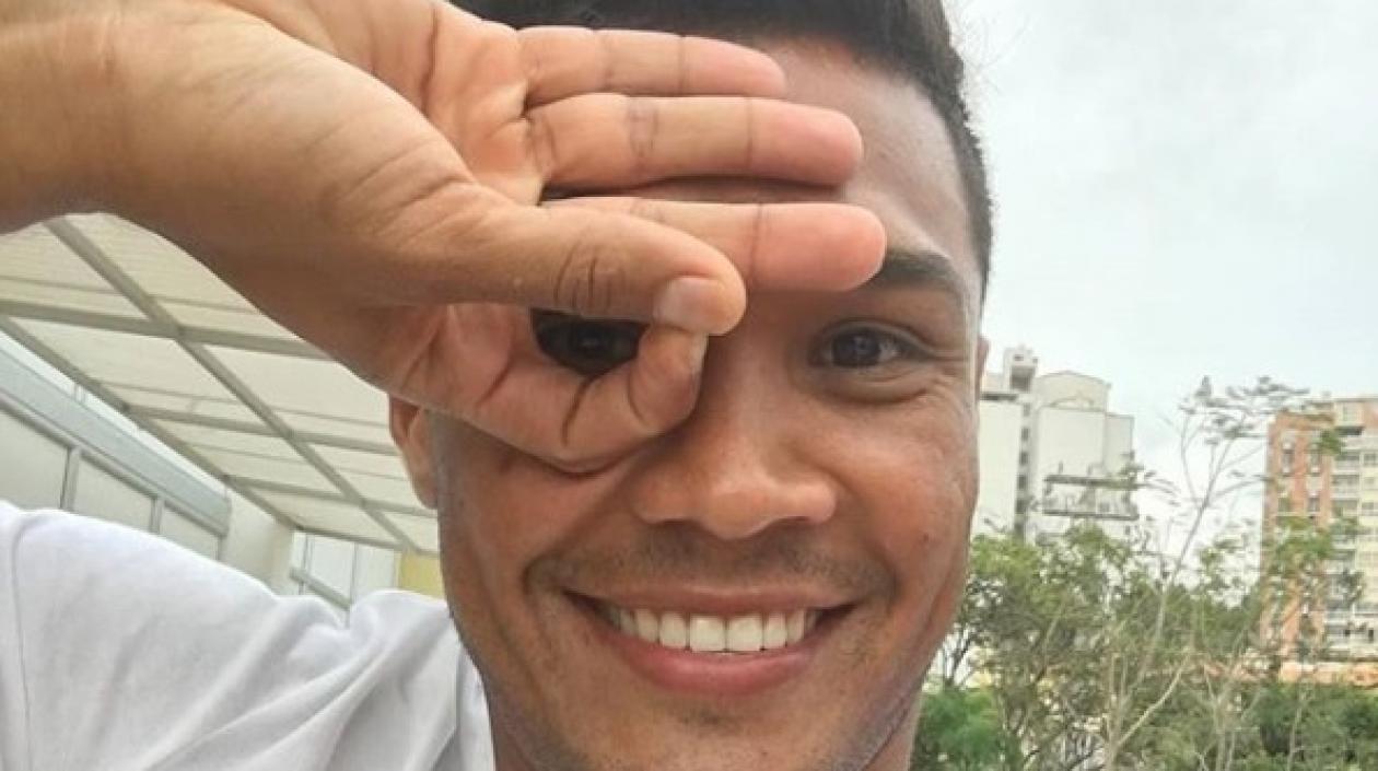 El jugador de Junior Teófilo Gutiérrez.