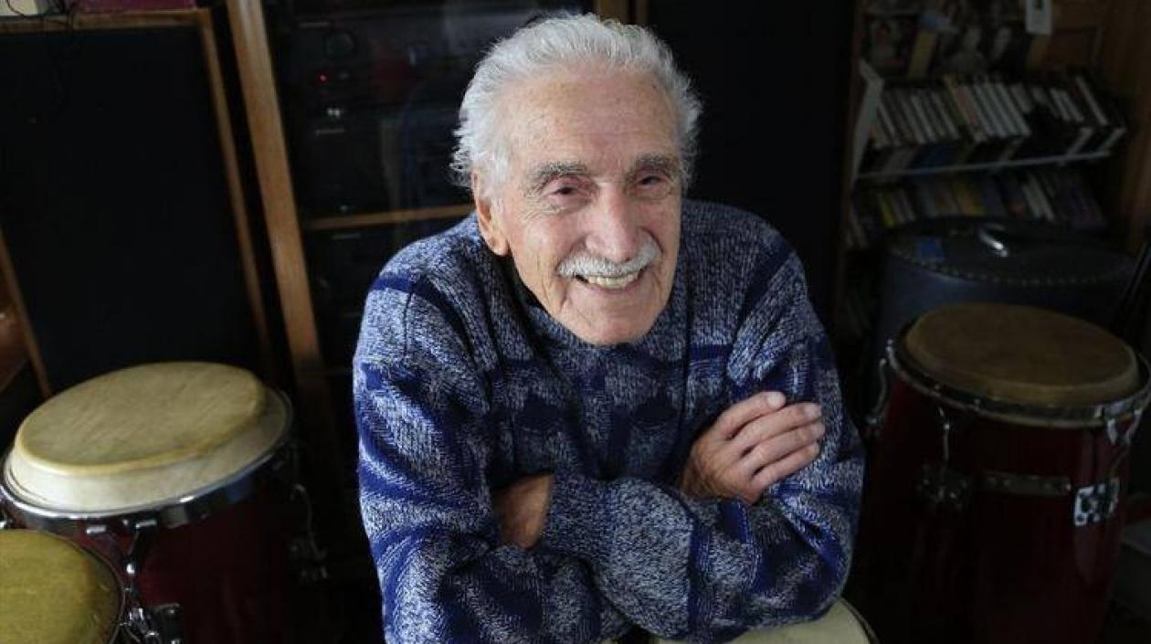 El músico Jack "Mr Bongo" Costanzo.