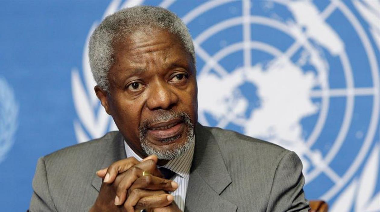 Kofi Annan. 