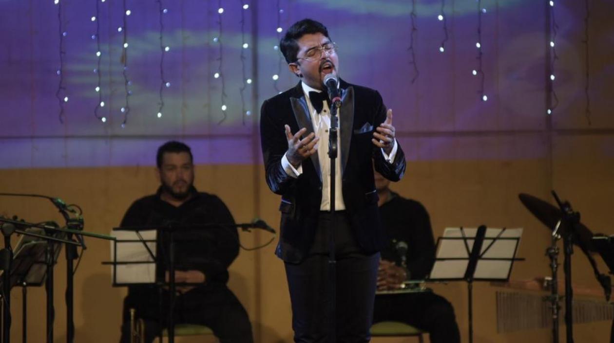 El tenor barranquillero Eduardo Escolar.