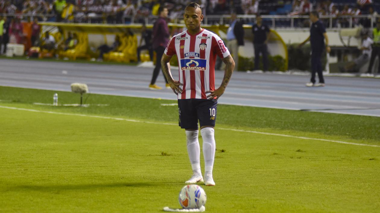 Jarlan Barrera, jugador de Junior. 