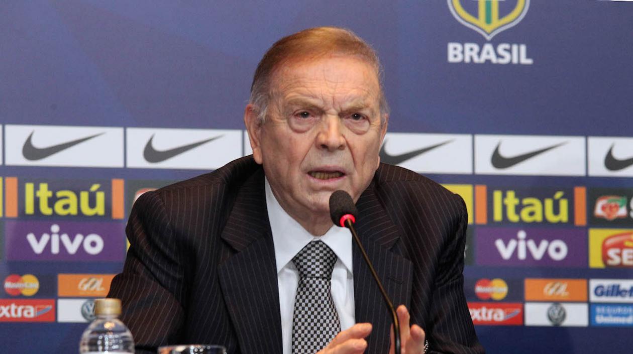 José María Marín, expresidente de la Confederación Brasileña. 