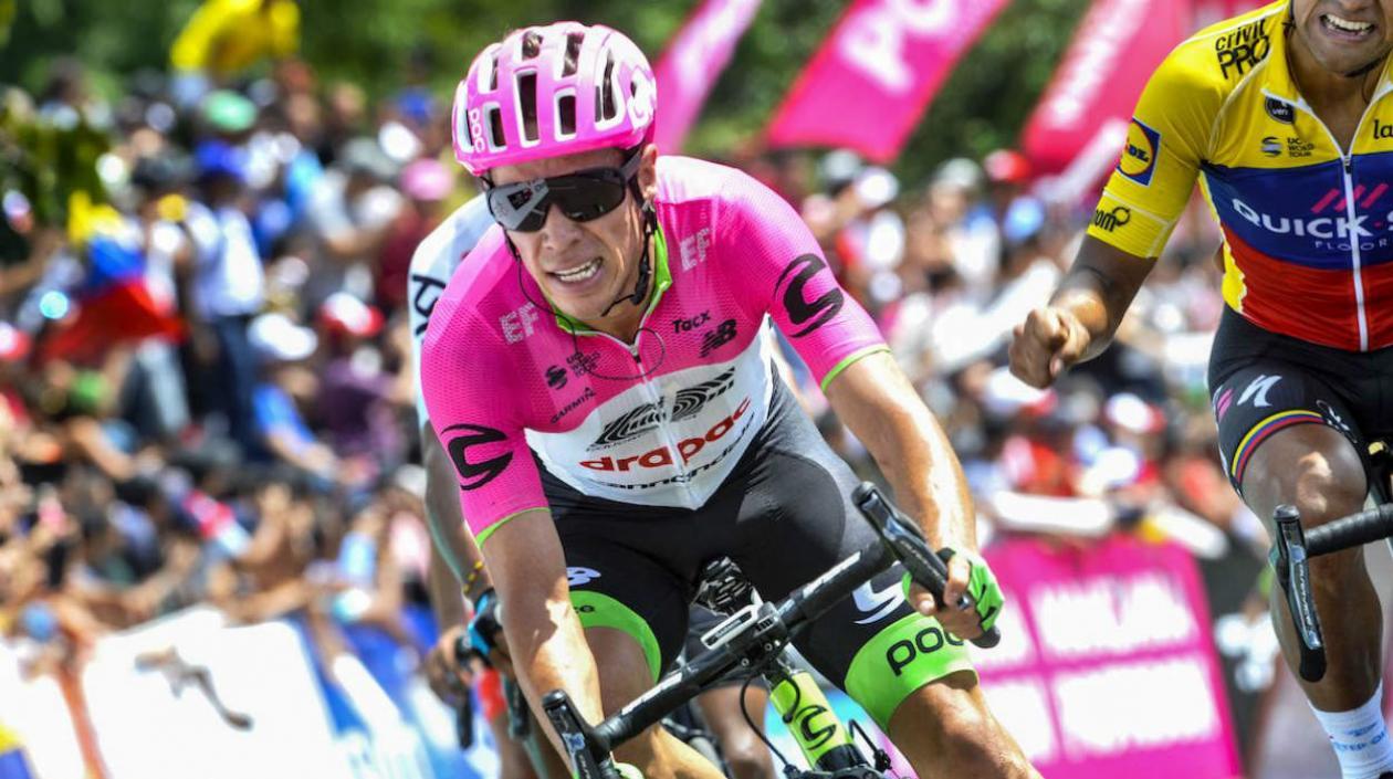 Rigoberto Urán, ciclista colombiano. 