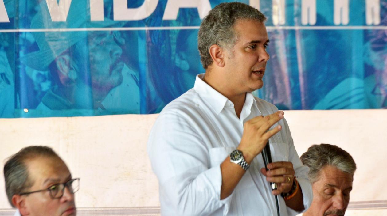 El Presidente de la República, Iván Duque. 