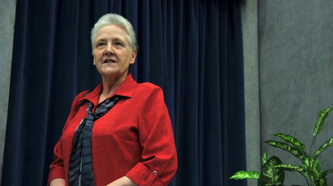 La irlandesa Marie Collins.