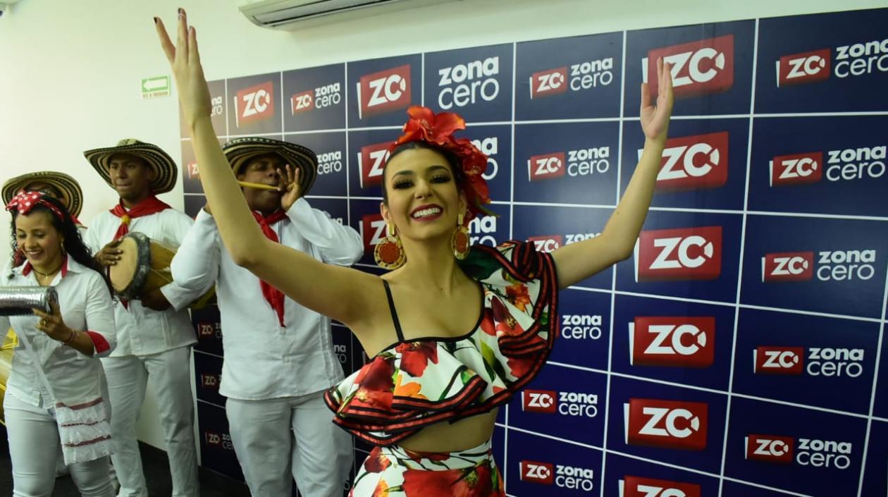 Carolina Segebre Abudinén, Reina del Carnaval de Barranquilla 2019.