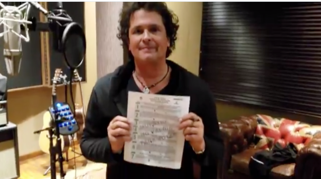 Carlos Vives, cantante colombiano.