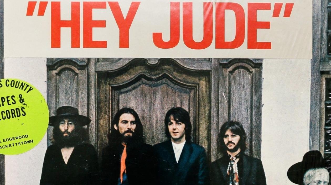 Carátula del sencillo 'Hey Jude'.