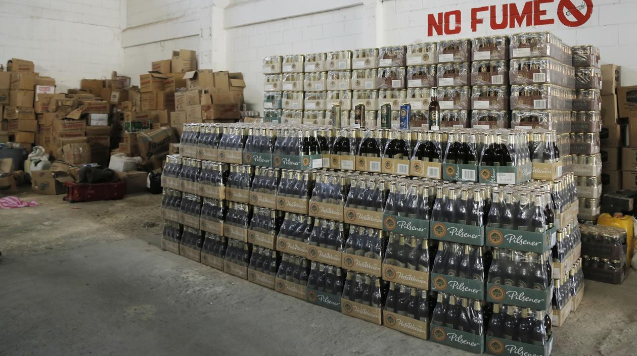 Un cargamento de cerveza alemana de contrabando que entró por Cartagena de Indias con destino a Bogotá fue incautado