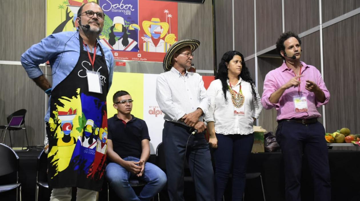 Los expertos Manuel Martínez, Luis Mariño, Claudia Vasco y Santiago Giraldo.