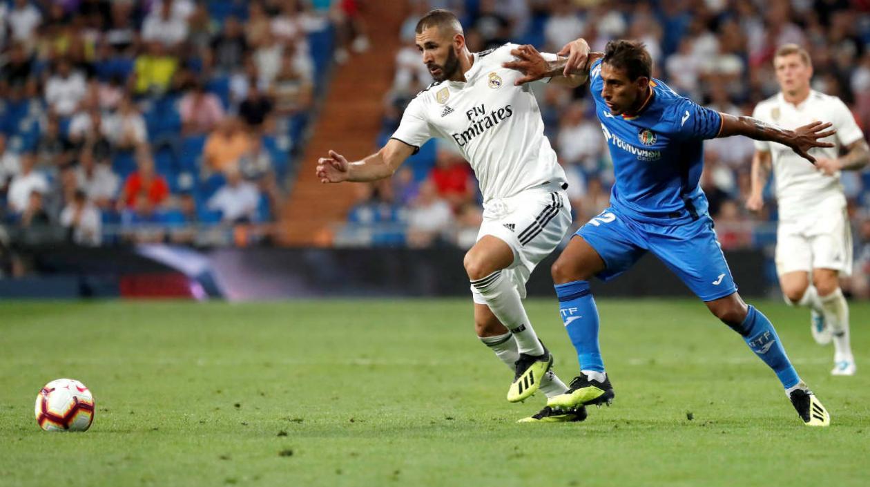 Karim Benzema, delantero del Real Madrid. 