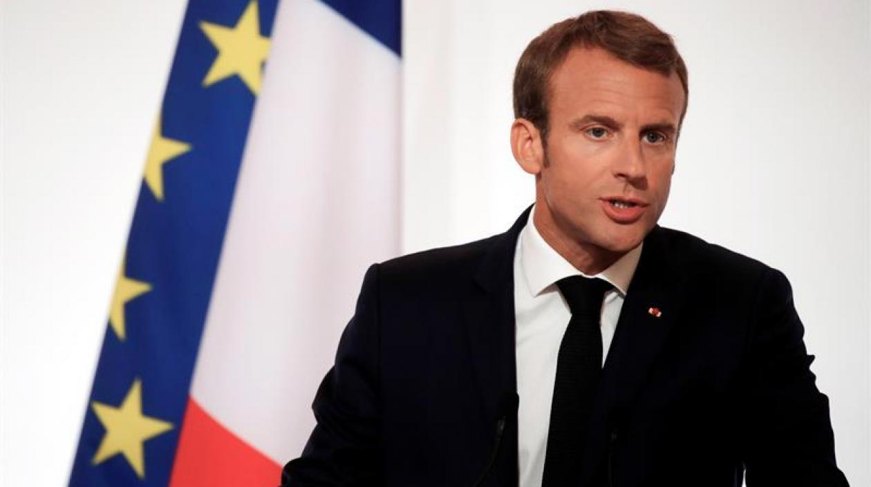 El presidente francés, Emmanuel Macron.
