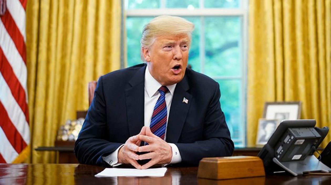 Donald Trump, presidente de Estados Unidos.