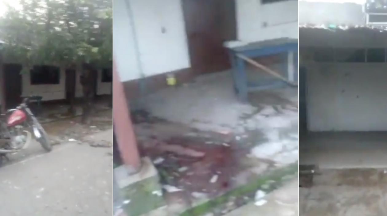 Lugar del ataque al Ejército en El Troncal de Arauquita, Arauca