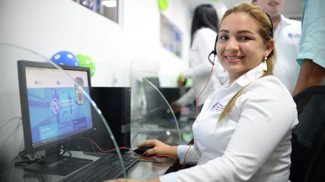 Servicio moderno Call Center